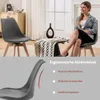 WOLTU Esszimmerstühle drehbar, Design Stuhl, modern, aus Produktbild-Vorschau 8