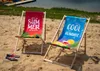 Holz-Liegestuhl „It's Summer Time“ mit Druck klappbar Produktbild-Vorschau 2