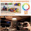LARS360, okrągła lampa sufitowa LED, 36W, 6500K. Płaska Podgląd zdjęcia produktu 6