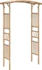 vidaXL Rose Arch Bamboo 118x40x187 cm Náhled obrázku produktu 1