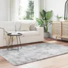 Teppich Shaggy Hochflor NAVARRA Hellgrau 130x200 cm Produktbild-Vorschau 3