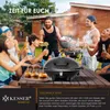 People enjoying a barbecue outdoors with friends and family. Produktbild-Vorschau