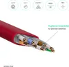 RJ45 Flachkabel m. CAT 7 Rohkabel slim rot 2m Produktbild-Vorschau 7