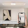 ZMH Deckenleuchte LED Deckenlampe Schlafzimmer Weiß Rahmen Produktbild-Vorschau 5
