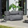 HOME DELUXE Outdoor Sitzsack HEAVEN - Anthrazit - 76 x 152 Produktbild-Vorschau 3