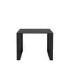A dark gray table with black legs is shown against a white background. Náhľad obrázku produktu