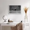 Gerahmtes Poster - Weißer Rahmen - Tanz Schwarzweiß Frau - Produktbild-Vorschau 6