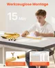 VEVOR, Juego de 2 arcos para bodas (2,2 m y 1,8 m), soporte Vista previa de la imagen del producto 5