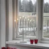 Kerzenleuchter ,Kristina' aus Metall, 7-armig, Produktbild-Vorschau 4