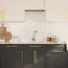 vidaXL Möbelgriffe 5 Stk. Golden 224 mm Edelstahl Produktbild-Vorschau 5