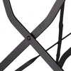 Relaxdays Gartenstuhl 4er Set, klappbar, Metall, Naturholz, Produktbild-Vorschau 8