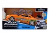 Toyota Supra 1995 orange Brian Fast & Furious Modellauto Produktbild-Vorschau 9