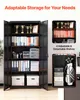 VEVOR Aktenschrank 80x40x175 cm, Abschließbarer Produktbild-Vorschau 4