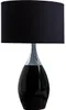 riess-ambiente Moderne Tischlampe CARLA 60cm schwarz silber Produktbild-Vorschau 6