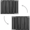 vidaXL Záhradná brána WPC 100 x 80 cm Sivá Náhľad obrázku produktu 1