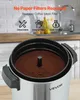 VEVOR komerčný kávovar 30 šálok4,5 l horúci nápojový Náhľad obrázku produktu 3