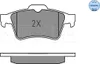 MEYLE 025 234 8216 Bremsbeläge Hinten für RENAULT ESPACE IV Produktbild-Vorschau 8