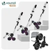 Carro de compra de aluminio VOUNOT® con ayuda para subir Vista previa de la imagen del producto 6