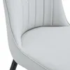 Lot de 2 tabourets de bar, 100 cm, cuirPolyuréthanegris Voir les images du produit 7