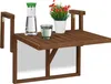 Tavolo da balcone pieghevole Relaxdays, tavolo da balcone Anteprima dell’immagine prodotto 1