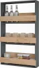 Vicco Weinglasregal Repose, 60 x 98 cm, Goldkraft Produktbild-Vorschau 6