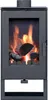 Kaminofen ALAZ K8M Schwarz 9 kW, Kamin Heizofen Produktbild-Vorschau 1