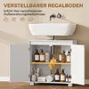 HOMCOM Waschbeckenunterschrank mit verstellbarem Regal und Produktbild-Vorschau 6