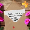 Mr. & Mrs. Panda Grußkarte Spruch 9. Hochzeitstag Produktbild-Vorschau 3