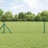 Recinzione a maglie metalliche verde vidaXL Anteprima dell’immagine prodotto 1