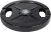 Hantelscheibe Guss gummiert 50 mm 15 kg Produktbild-Vorschau 2