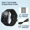 kwmobile 2x Uhrenarmband für 22mm Amazfit Bip 6 / Bip 5 Produktbild-Vorschau 4