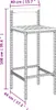 vidaXL 3-tlg. Gartenbar-Set Grau Poly Rattan & Massivholz Produktbild-Vorschau 7