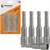 Satz magnetische Schraubendrehereinsätze 5 Stück 10mm Produktbild-Vorschau 1
