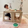 Montessori-Hilfsturm – Tisch und Stuhl All-In-One, Turm mit Produktbild-Vorschau 3