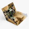 ITENGA Gummizugmappe Sammelmappe A4 Karton Motiv Motocross Produktbild-Vorschau 2