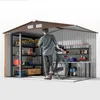 Outsunny Gerätehaus Geräteschuppen Gartenhaus Gelb 277 x Produktbild-Vorschau 9