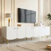 Meuble TV Merax, meuble de rangement 180 cm, meuble bas TV Voir les images du produit 3