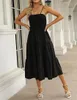 Damen Sommer Maxikleid Ärmellos mit Spaghettiträgern, Produktbild-Vorschau 2