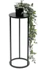 DanDiBo Flower Stool Metal Black Round 50 cm Flower Stand Náhled obrázku produktu 1