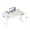 Elektricky výškovo nastaviteľný stôl, biely, 160 cm, Náhľad obrázku produktu 2