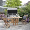 Teakholz Klappsessel - bene living - Langton (ohne Produktbild-Vorschau 17
