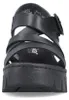 Rieker Damen Keilsandalette mit Plateau und gekreuzten Produktbild-Vorschau 11