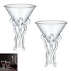 2er-Set Glas-Cocktailgläser,mit Oktopus-Motiv und Produktbild-Vorschau 1