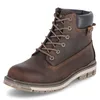 Dockers by Gerli Herren Leder Stiefel Dunkelbraun Produktbild-Vorschau 21