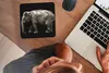 MuchoWow® Mauspad Mousepad Elefant - Wilde Tiere - Schwarz Produktbild-Vorschau 3