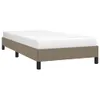 vidaXL Bettgestell Taupe 100x200 cm Stoff -  Betten & Produktbild-Vorschau 13