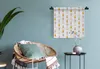 MuchoWow® Wandteppich Wandbehang Kleidung - Muster - Farben Produktbild-Vorschau 4