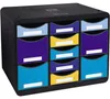 EXACOMPTA Schubladenbox STORE-BOX MULTI Bee Blue 11 Schübe Produktbild-Vorschau 20