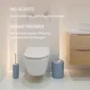 Badset 6-teilig, Badezimmer Zubehörset, Badaccessoires Grau Produktbild-Vorschau 7