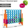 Riesen 4 Gewinnt Spiel, Strategiespiel für Kinder und Produktbild-Vorschau 5